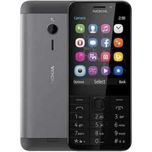 Nokia 230 Dual SIM barva Tmavě stříbrná