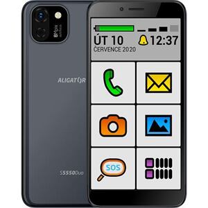 Aligator S5550 Senior barva Black paměť 2GB/16GB