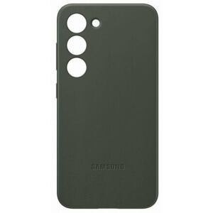 Samsung Leather Case pro Galaxy S23 barva Green EF-VS911LGEGWW