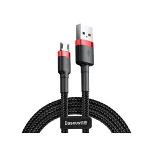 Baseus Micro USB Cafule Cable 1.5A 2m Red + Black (CAMKLF-C91)
