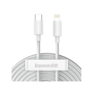 Baseus Lightning Simple Wisdom cable (2pcs/set) PD 20W 5A 1.5m White (TZCATLZJ-02) TZCATLZJ-02