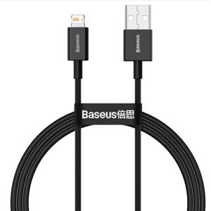 Baseus CALYS-A01 Superior Fast Charging Datový Kabel USB to Lightning 2.4A 1m Black CALYS-A01