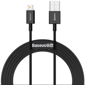 Baseus CALYS-C01 Superior Fast Charging Datový Kabel USB to Lightning 2.4A 2m Black CALYS-C01