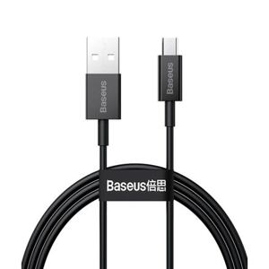 Baseus CAMYS-01 Superior Fast Charging Datový Kabel MicroUSB 2A 1m Black CAMYS-01