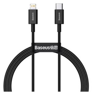 Baseus CATLYS-A01 Superior Fast Charging Datový Kabel USB-C to Lightning  20W 1m Black CATLYS-A01