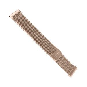 FIXED Mesh Strap for Smatwatch, Quick Release 20mm, rose gold FIXMEST-20MM-RG
