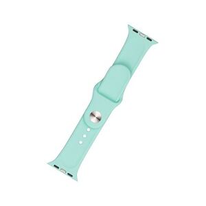 FIXED Silicone Strap Set for Apple Watch 42/44/45 mm, deep green FIXSST-434-DEGR