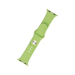 FIXED Silicone Strap Set for Apple Watch 42/44/45 mm, menthol FIXSST-434-MINT