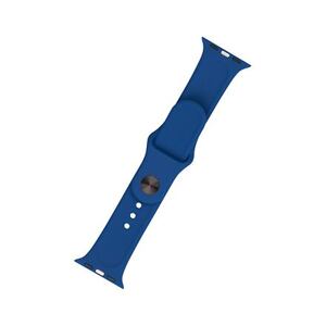 FIXED Silicone Strap Set for Apple Watch 42/44/45 mm, royal blue FIXSST-434-ROBL