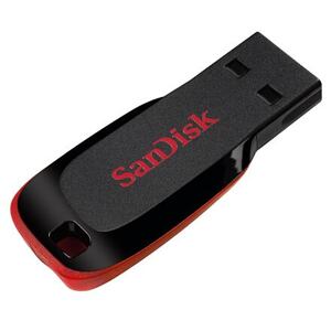 SanDisk Cruzer Blade/128GB/USB 2.0/USB-A/Černá SDCZ50-128G-B35