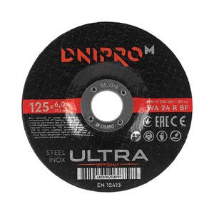 Brusný kotouč ULTRA 125x6,0 22,2 mm Dnipro-M PID_2793