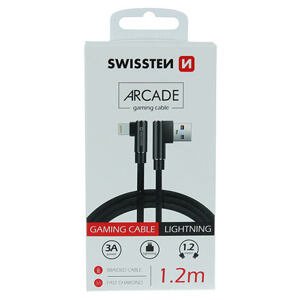 DATA CABLE SWISSTEN ARCADE USB / LIGHTNING 1.2 M BLACK 71527700