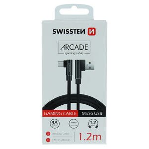 DATA CABLE SWISSTEN ARCADE USB / MICRO USB 1.2 M BLACK 71527500