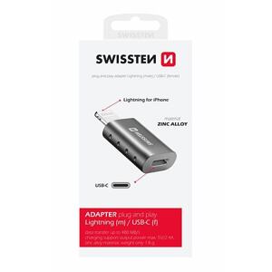 SWISSTEN ADAPTER LIGHTNING(M)/USB-C(F) 55500400