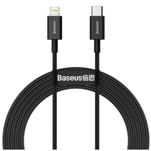 Baseus CATLYS-C01 Superior Fast Charging Datový Kabel USB-C to Lightning 20W 2m Black CATLYS-C01