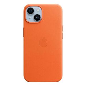 MPP83ZM/A Apple Kožený Kryt vč. MagSafe pro iPhone 14 Orange MPP83ZM/A