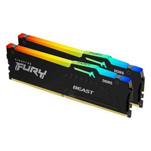 Kingston FURY Beast EXPO/DDR5/64GB/5600MHz/CL36/2x32GB/RGB/Black KF556C36BBEAK2-64