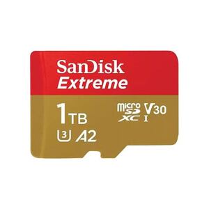 SanDisk Extreme/micro SDXC/1TB/190MBps/UHS-I U3 / Class 10/+ Adaptér SDSQXAV-1T00-GN6MA