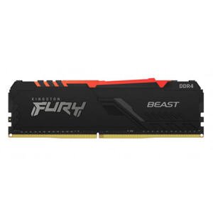 Kingston FURY Beast/DDR4/8GB/3200MHz/CL16/1x8GB/RGB/Black KF432C16BBA/8