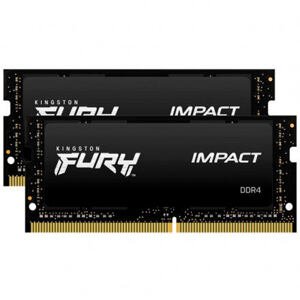 Kingston FURY Impact/SO-DIMM DDR4/16GB/3200MHz/CL20/2x8GB/Black KF432S20IBK2/16