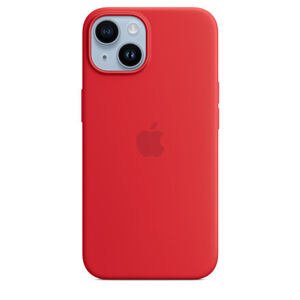 APPLE iPhone 14 Silicone Case with MS - (PRODUCT)RED MPRW3ZM/A