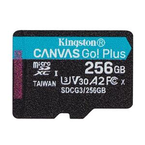 Kingston Canvas Go Plus A2/micro SDXC/256GB/170MBps/UHS-I U3 / Class 10 SDCG3/256GBSP