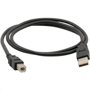 C-TECH USB A-B 3m 2.0, černý CB-USB2AB-3-B