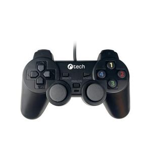 Gamepad C-TECH Callon pro PC/PS3, 2x analog, X-input, vibrační, 1,8m kabel, USB GP-05