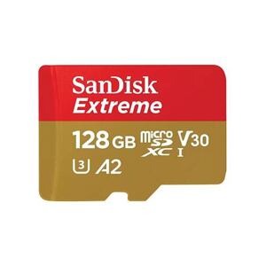 SanDisk Extreme/micro SDXC/128GB/190MBps/UHS-I U3 / Class 10/+ Adaptér SDSQXAA-128G-GN6MA