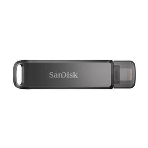 SanDisk iXpand Flash Drive Luxe/256GB/90MBps/USB 3.0/Lightning + USB-A/Černá SDIX70N-256G-GN6NE
