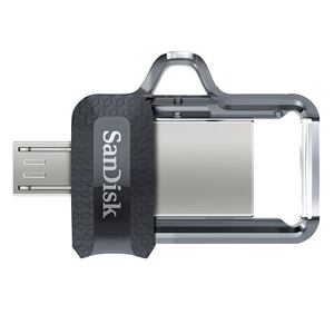 SanDisk Ultra Dual Drive/64GB/150MBps/USB 3.0/Micro USB + USB-A/Černá SDDD3-064G-G46