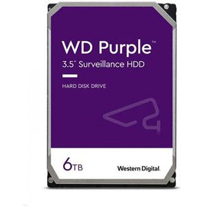 WESTERN DIGITAL WD Purple/6TB/HDD/3.5''/SATA/5400 RPM/3R WD64PURZ