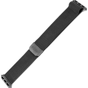 FIXED Mesh Strap for Apple Watch 38/40/41mm, black FIXMEST-436-BK