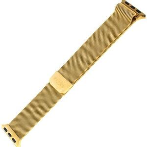 FIXED Mesh Strap for Apple Watch 38/40/41mm, gold FIXMEST-436-GD