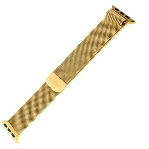 FIXED Mesh Strap for Apple Watch 42/44/45mm, gold FIXMEST-434-GD