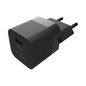 FIXED Mini USB-C Travel Charger 25W, black FIXC25M-C-BK
