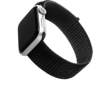 FIXED Nylon Strap for Apple Watch 38/40/41 mm, black FIXNST-436-BK