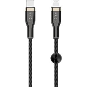 FIXED Braided Cable USB-C/Lightning, 2m, black FIXDB-CL2-BK