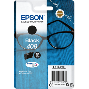 EPSON Singlepack Black 408 DURABrite Ultra Ink C13T09J14010