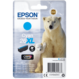 Epson Singlepack Cyan 26XL Claria Premium Ink imcopex_doprodej
