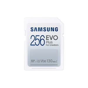 Samsung EVO Plus/SDXC/256GB/130MBps/UHS-I U3 / Class 10 MB-SC256K/EU