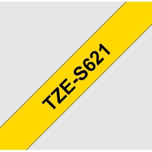 TZE-S621, žlutá / černá, 9mm TZES621