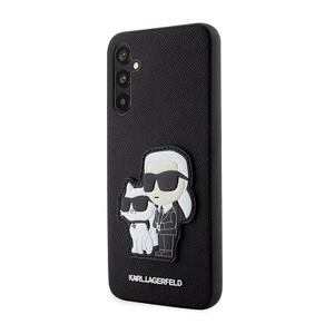 Karl Lagerfeld PU Saffiano Karl and Choupette NFT Zadní Kryt pro Samsung Galaxy A54 5G Black KLHCA54SANKCPK