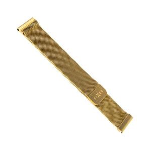 FIXED Mesh Strap for Smatwatch, Quick Release 18mm, gold FIXMEST-18MM-GD