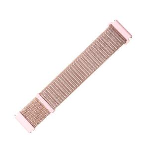 FIXED Nylon Strap for Smartwatch 22mm wide, rose gold FIXNST-22MM-ROGD