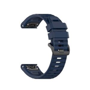 FIXED Silicone Strap for Garmin QuickFit 22mm, blue FIXSST-QF22MM-BL