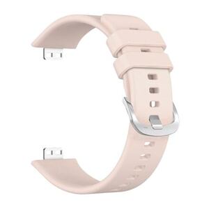 FIXED Silicone Strap for Huawei Watch FIT, pink FIXSSTB-1054-PI