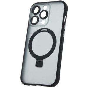 Silikonové TPU pouzdro Mag Ring pro iPhone 14 Pro černé