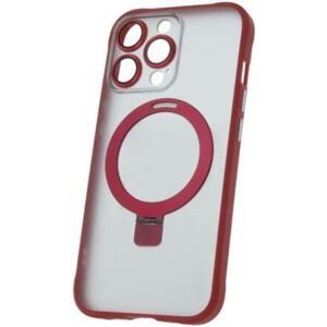 Silikonové TPU pouzdro Mag Ring pro iPhone 14 Pro červené