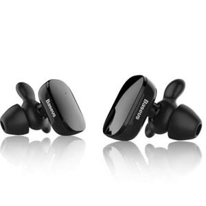 Baseus Earphone Bluetooth Encok W02 TWS Truly Wireless headset Black (NGW02-01) NGW02-01